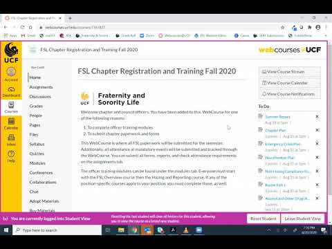 FSL WebCourses Tutorial