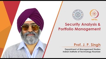 Promo Video for Security Analysis & Portfolio Management