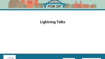 Lightning talks May 20th, 2017 Evening session session