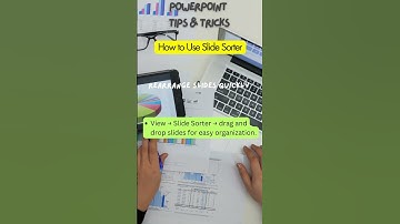 How to Use Slide Sorter. Rearrange slides quickly. 300+ PowerPoint Hacks. Follow to get all #viral