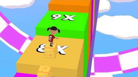 CUBE SURFER GAMEPLAY - NEW SKIN | ALL LEVELS #16 #Shorts