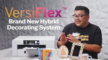 This Will CHANGE the Custom Apparel Game in 2025! | New Sawgrass VersiFlex Hybrid Printer
