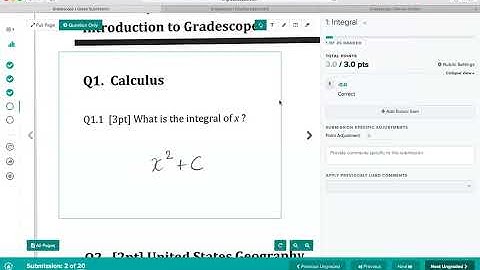 Gradescope Workflow for Instructors