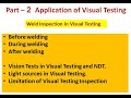 Visual Testing of Welds Part -2 in Hindi