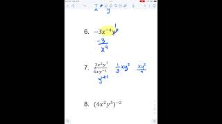 Properties of Exponents practice problems
