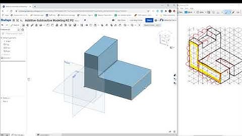 OnShape - Additive Subtractive Modeling Example