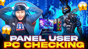 Finally Panel User 😱❌PC Checking🖥️🚫@TUFANFF99Reaction 😱🤯 On Nonstop Live Stream 🤖👾Garena Free Fire
