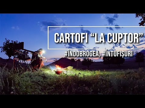 Am dormit in Muntii Macin sub cerul liber si am gatit cartofi cu costita "la cuptor" fara cuptor :D