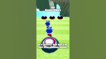 Top 5 Best Roblox Sonic Games #robloxsonic