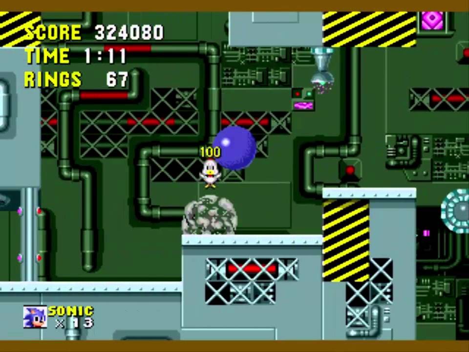 Sonic the Hedgehog (1991) Part 6 - Scrap Brain Zone - YouTube