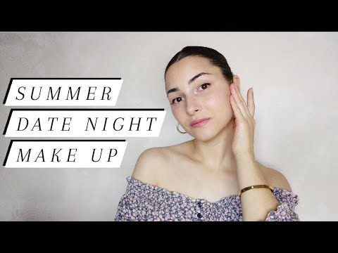 მაკიაჟი ზაფხულის პაემნისთვის / Summer date night make up tutorial