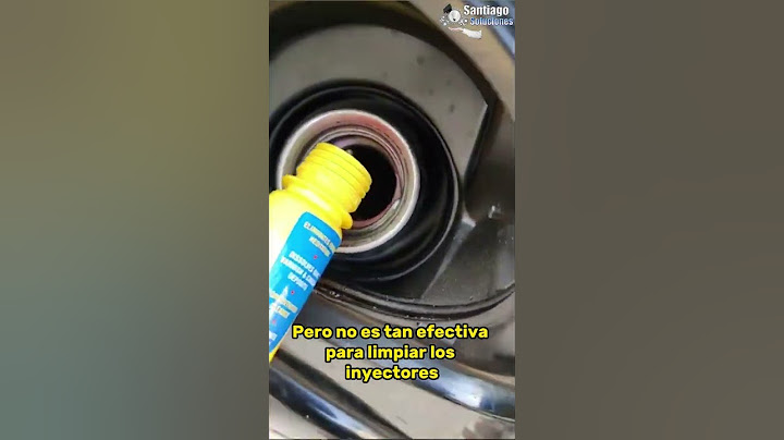 Limpiar los inyectores con aditivo es buena idea?