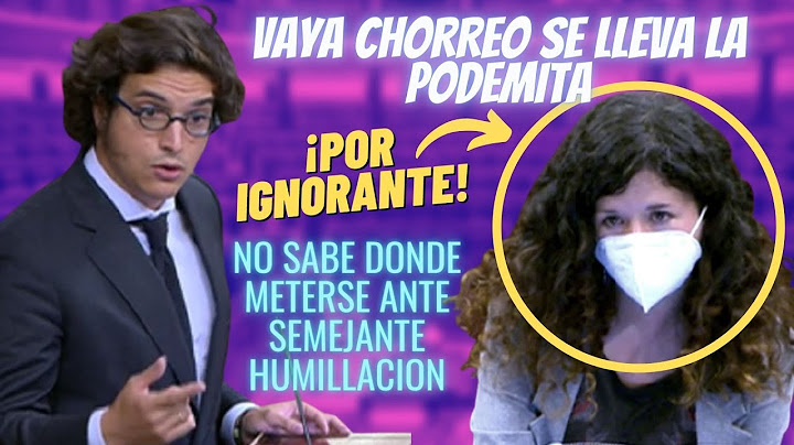 JOVEN de VOX se ENASAÑA con esta PODEMITA ¡Y LA HUMILLA POR SER UNA INÚTIL QUE NO SABE DE QUE HABLA!