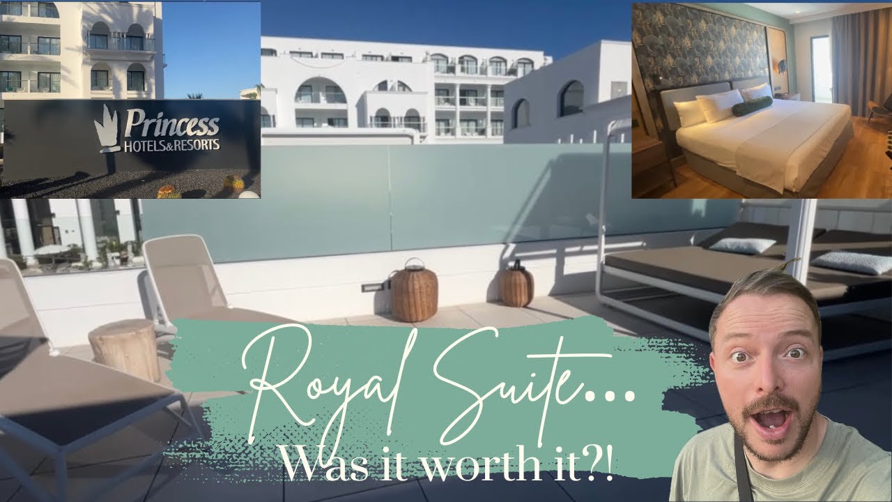 We tried 5 nights in the Royal Suite at the Princess Inspire. Was It Worth It? Tenerife Vlog 2025.