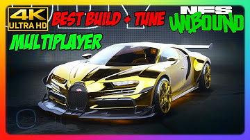 NFS Unbound 🔥 S+ Class Bugatti Chiron MAX Upgraded Build & Multiplayer [4K]