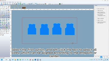 Richpeace Garment CAD V10.0--graded nest of patterns