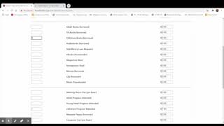 Love Your Library Month Value Calculator