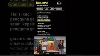 lirik budak ciamis kuliah di palembang#soundviral #shortstrending #shortsvideo