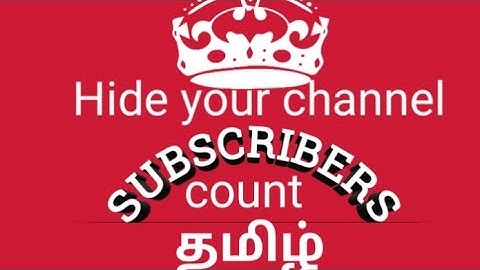 how to hide subscriber