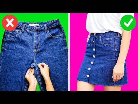 21 BRILLIANT LIFE HACKS WITH JEANS