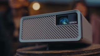 The Freedom to Project | EF-100 Mini-Laser Streaming Projector :30s