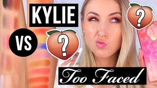 Kylie vs Too Faced Peach Palettes || BUY OR BYE BATTLE
