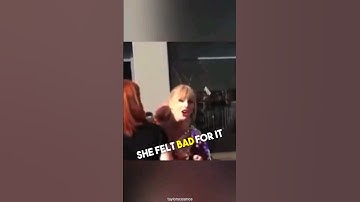 WHEN TAYLOR SWIFT REALIZED SHE ACCIDENTALLY IGNORED A FAN ❤️👏