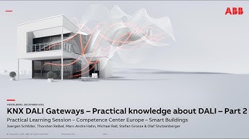 Practical Learning Session about KNX DALI Gateways - Practical knowledge about DALI - Part 2