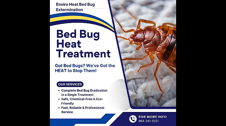Enviro Heat Bed Bug Extermination Greenville, SC  #bedbugs  #bedbuginfestation #bedbugheattreatment