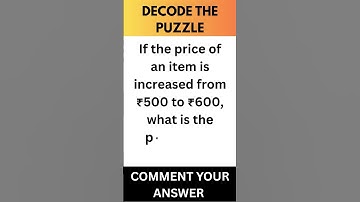 Only 1% Can Solve This | Decode The Puzzle – Brain Teasers, Logic Riddles & Math Challenges #maths