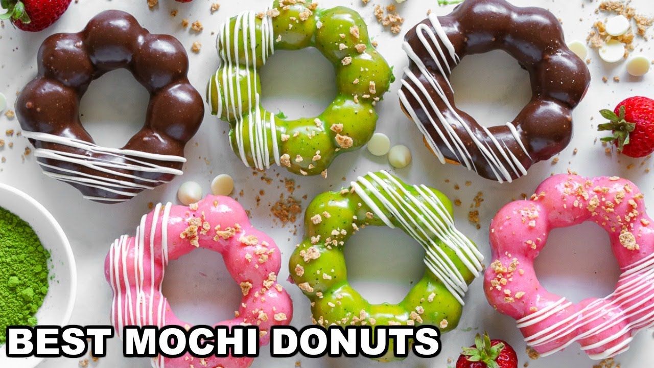 DIY Mochi Donut Kit, Homemade Mochi Donuts
