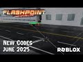 Roblox FLASHPOINT: Worlds Collide New Codes June 2025