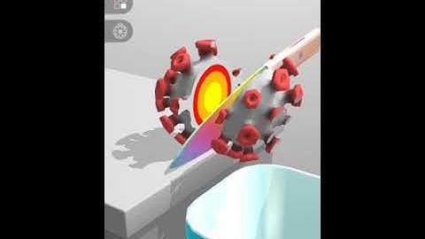 ASMR Slicing all levels gameplay game android IOS #shorts