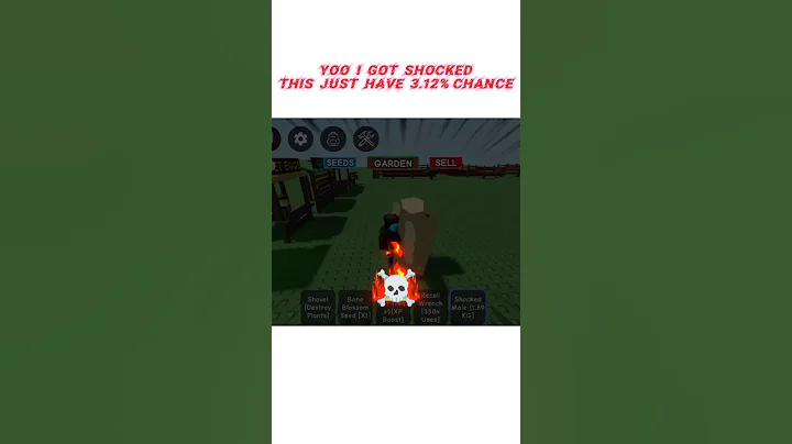 guys i got shocked mutation🥳🥳🥳  #growagarden#roblox
