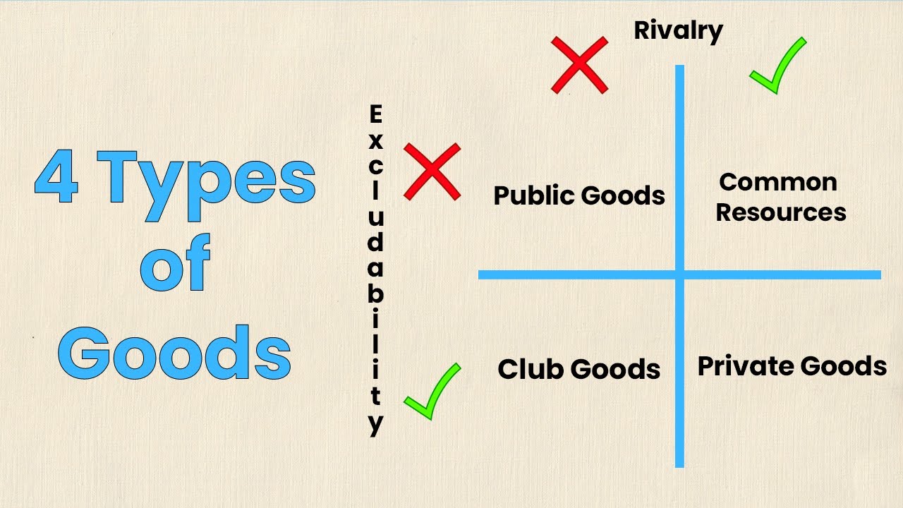 The 4 Types of Goods | Economic Concepts Explained | Think Econ
