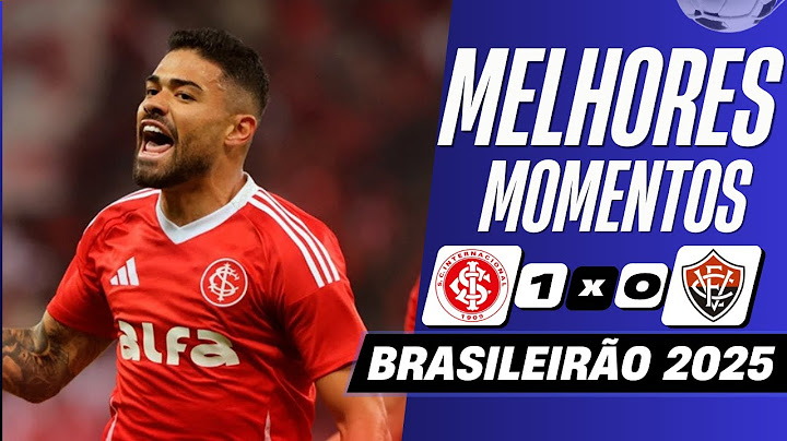 Internacional 1 x 0 Vitória | Melhores Momentos (COMPLETO) | Brasileirão 2025