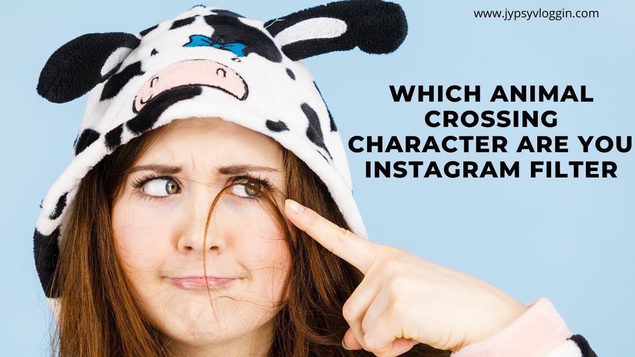 How to get which animal crossing character are you filter on Instagram