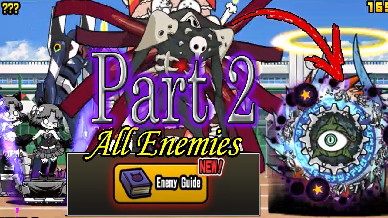 The Battle Cats - All enemies Vs Cyclone Ultimate (Part 2) - YouTube