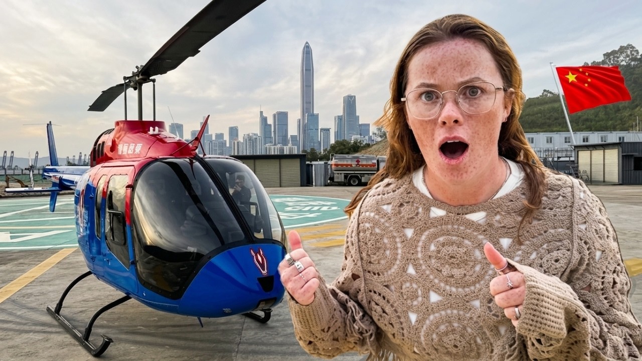 $100 Helicopter Ride in Shenzhen, China 🇨🇳