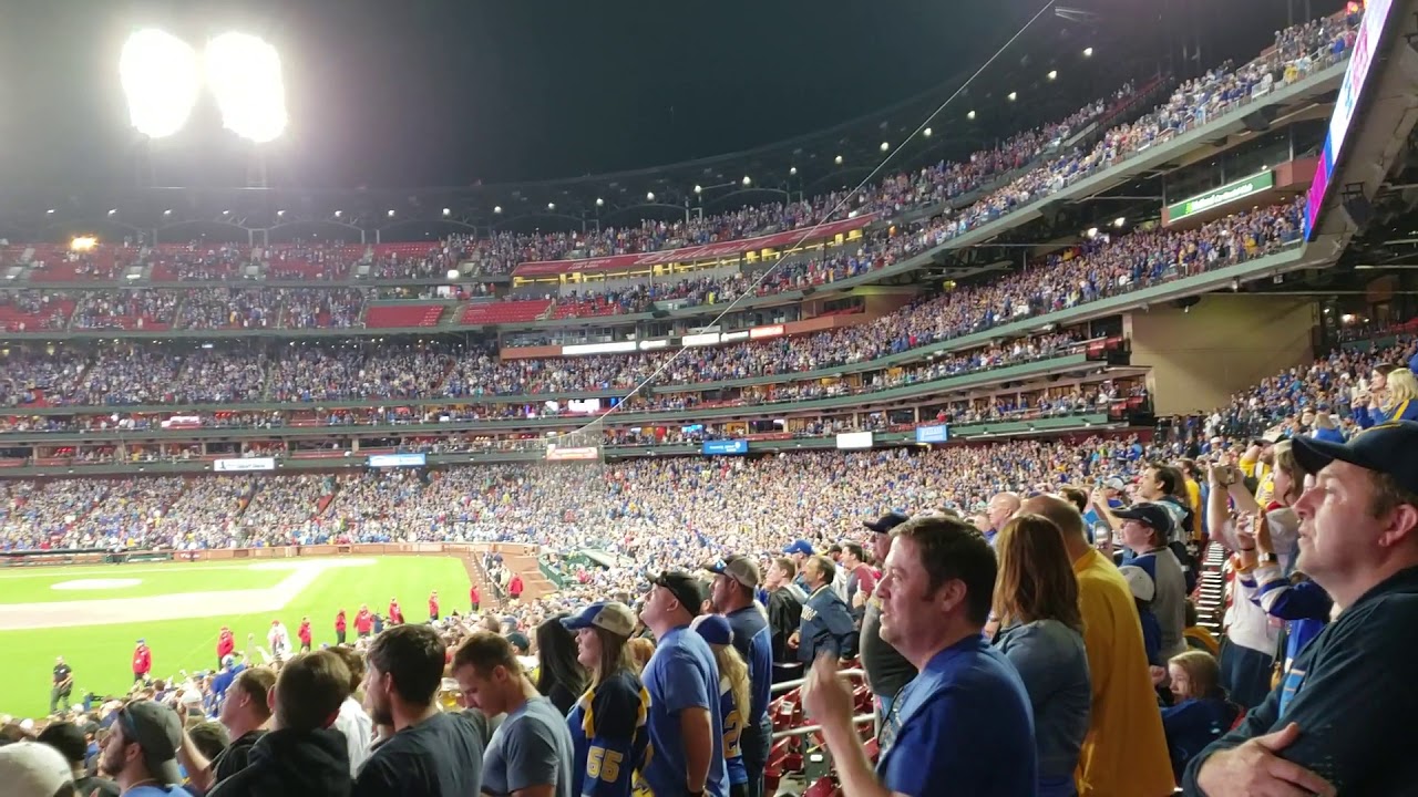 2019 Stanley cup St Louis blues from the Busch stadium game 7 watch party - YouTube