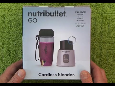 NutriBullet Go cordless blender review - Reviewed