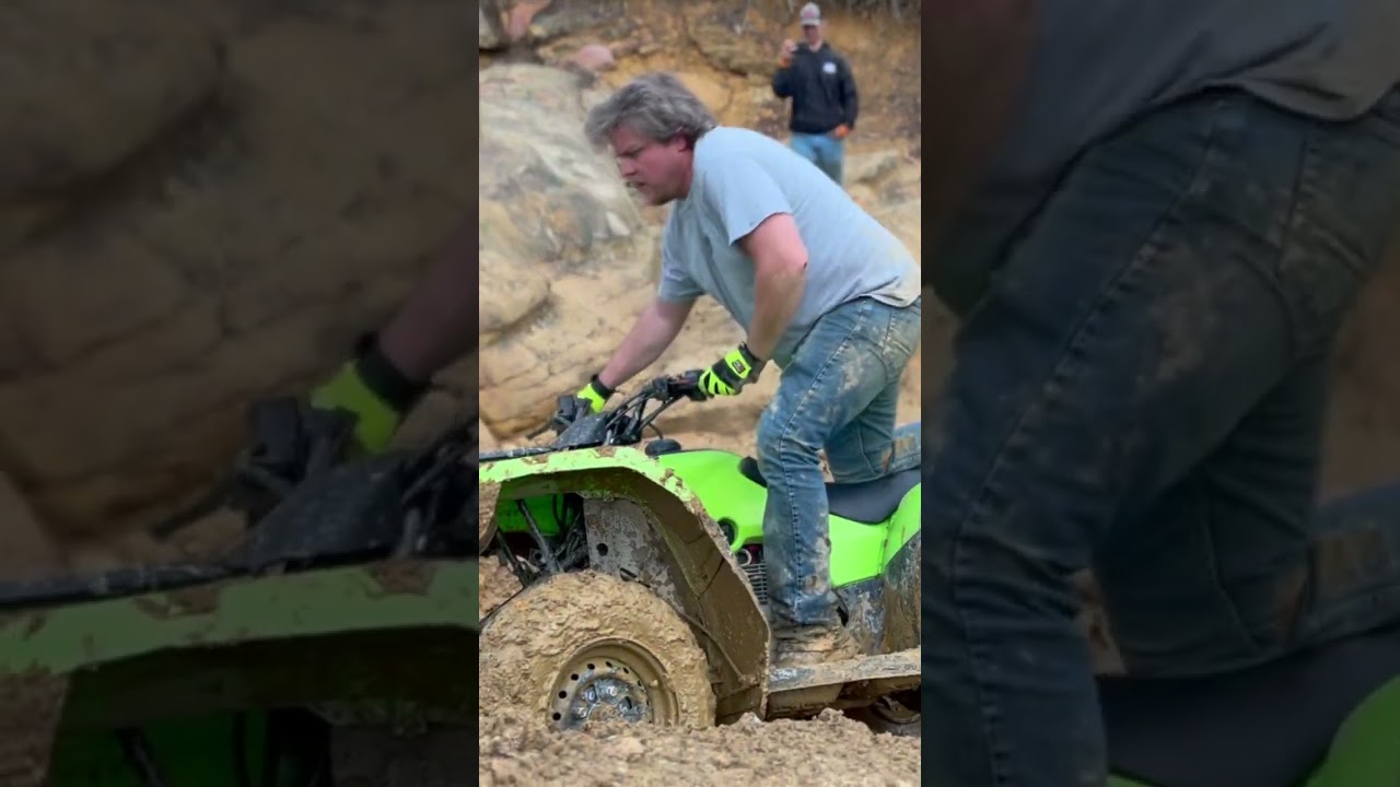 Windrock Trail 15 on a 2wd Honda 250 recon 