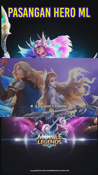 Pasangan Hero mobile legend yang dijodohkan moonton#mlbb #shorts