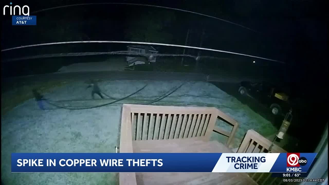 AT&T offering reward as copper wire thefts get worse in Missouri - YouTube