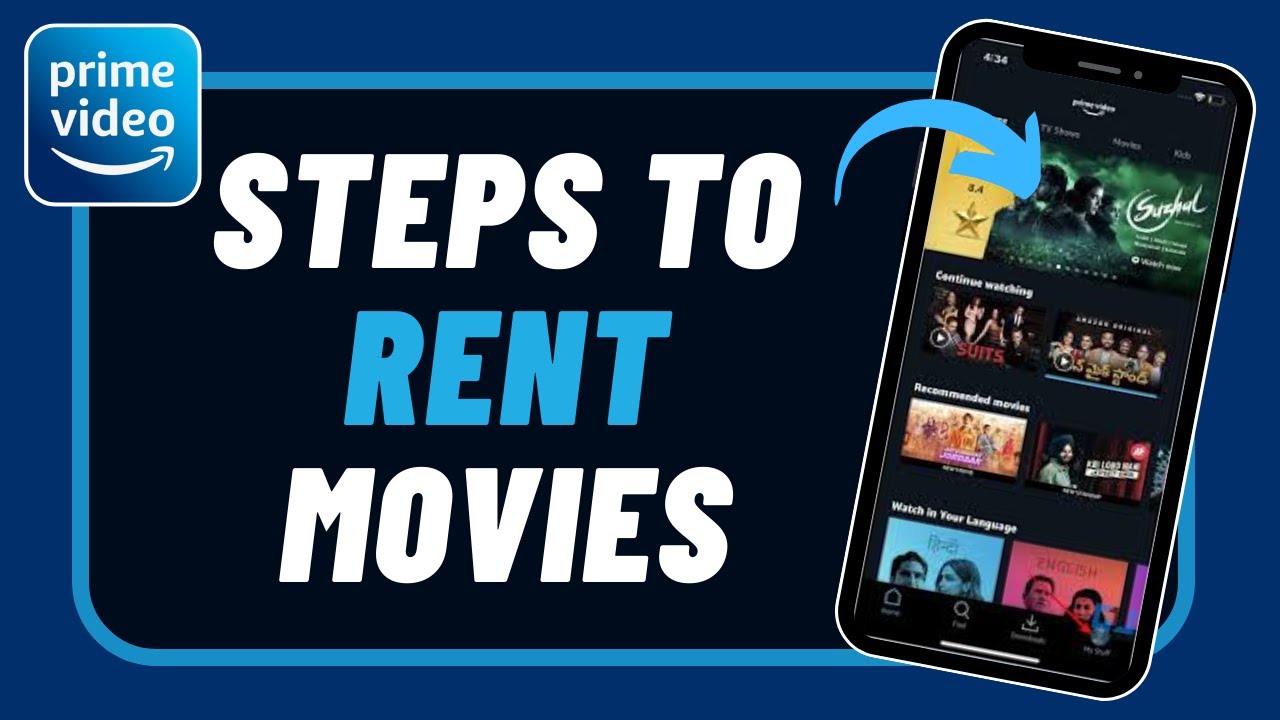 How to Rent Movies on Prime Video !