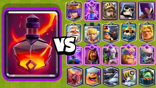NEW SPELL vs ALL CARDS | THE VOID NEW CARD| Clash Royale
