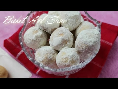 Biskut Arab Susu Sedap dan Cair di Mulut