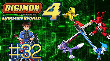 Digimon World 4 Four Player Playthrough with Chaos, Liam, Shroom, & RTK part 32: The Undead Yard