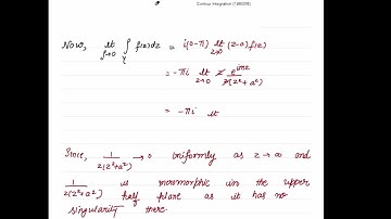 Contour Integration Case of Poles on Real Axis