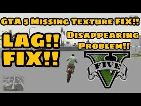 GTA 5 - How To FIX GTA V MISSING TEXTURE ERROR DEFINATELY WORKS!! **UPDATED**